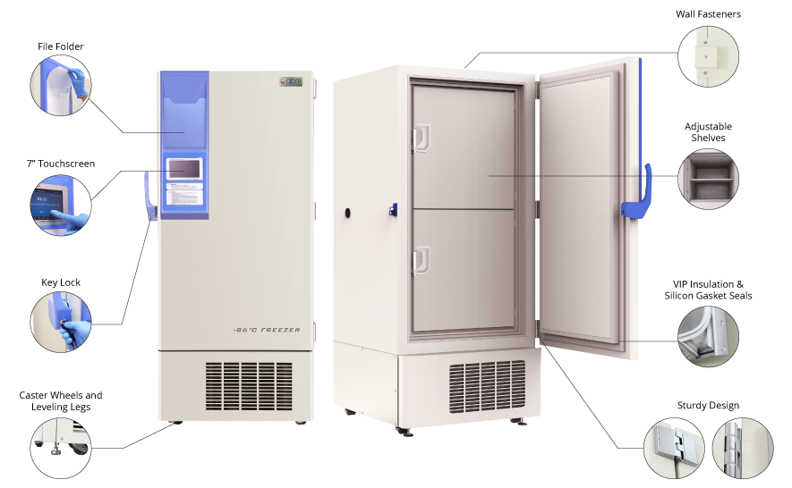 Ultra Low Temperature Lab Freezer - Parts